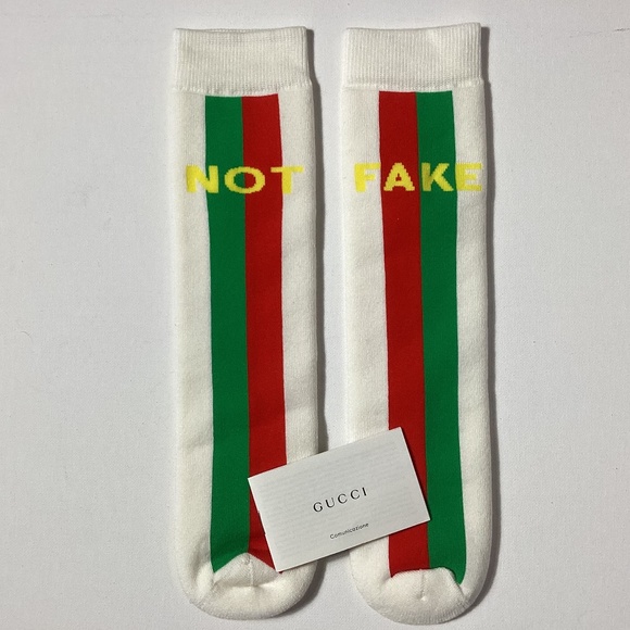 Authentic Gucci Not Fake Socks - Picture 1 of 2